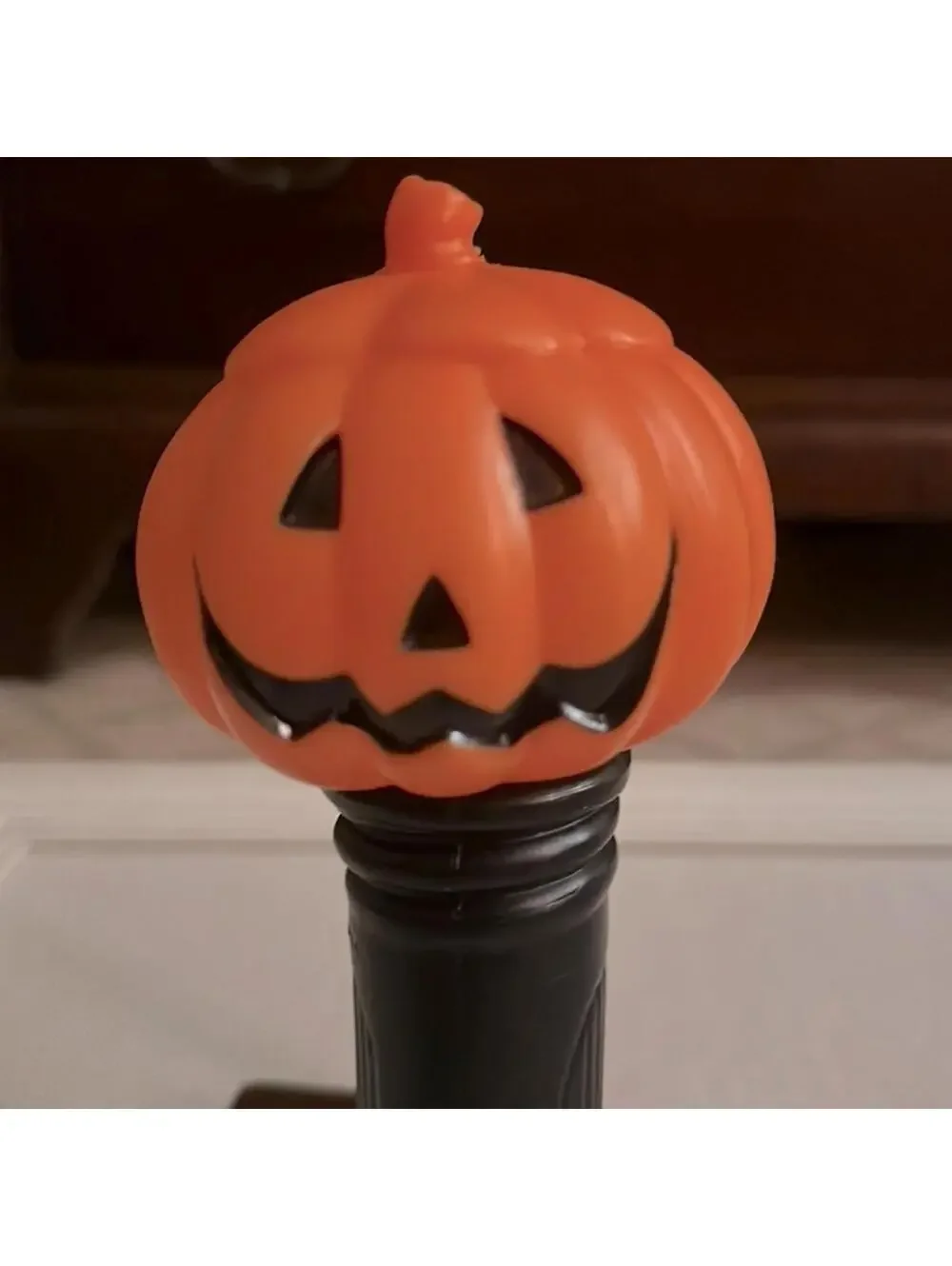 Vintage Pumpkin Head flashlight
